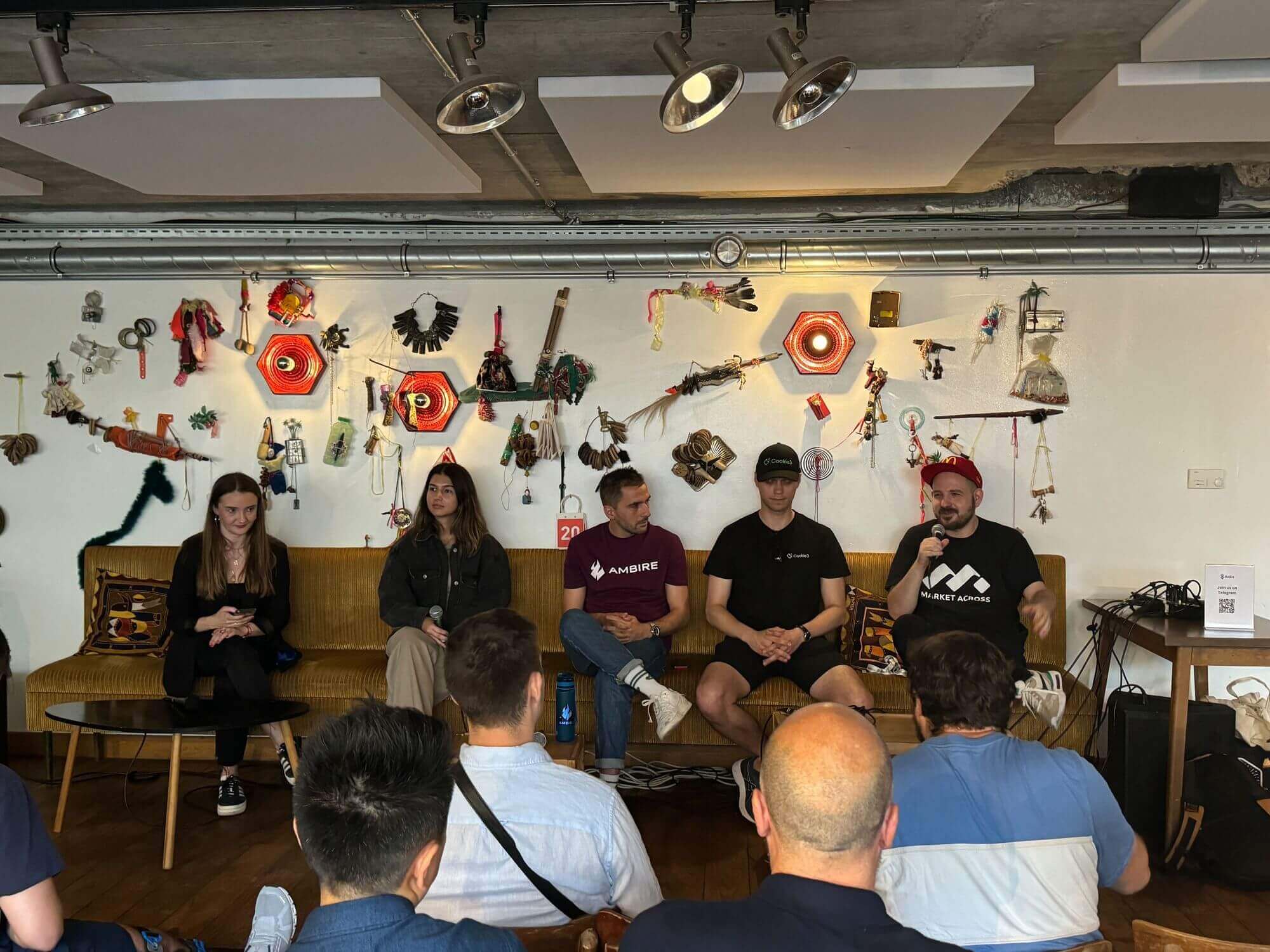 Alex (OOO podcast), Hanna (Guild.xyz), Ivan (Ambire Wallet), Antoni (Cookie3) & Itai (MarketAcross) talking about Web3 marketing