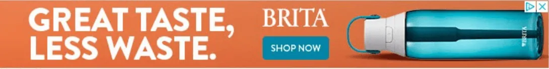 Brita ad banner example