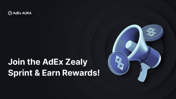 Join the AdEx Zealy Sprint & Earn Rewards!